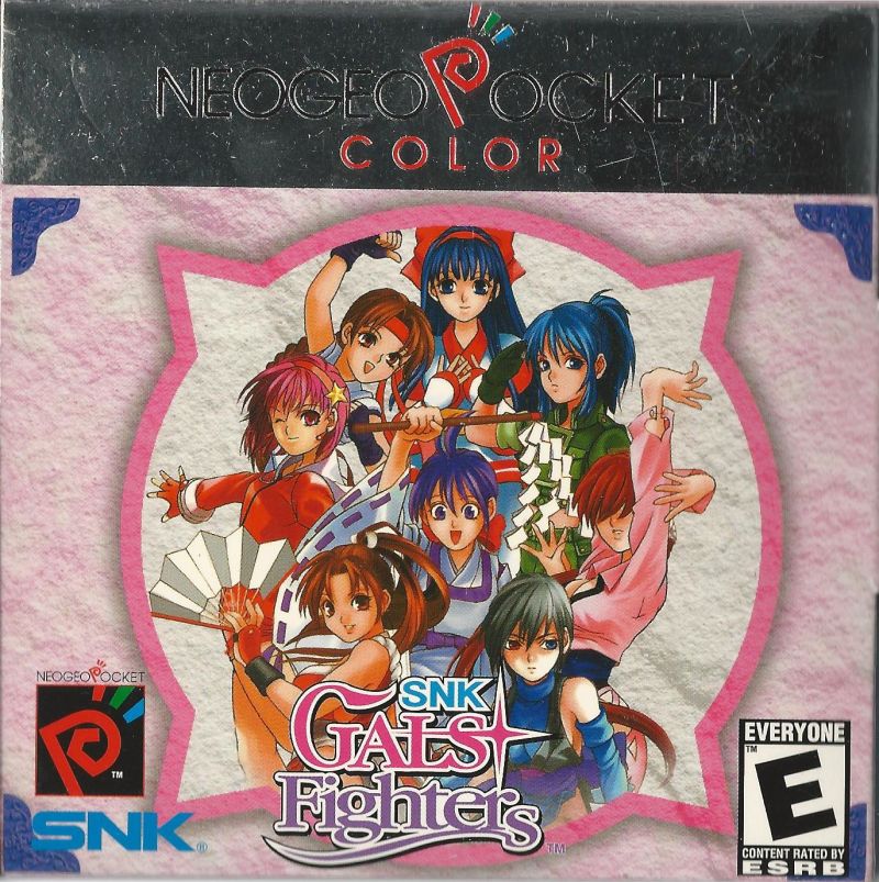 Gals Fighters box art for Neo Geo Pocket Color